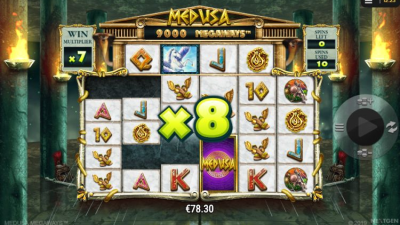 Medusa Megaways - Tựa game slot mang phong cách thần thoại Hy Lạp độc đáo