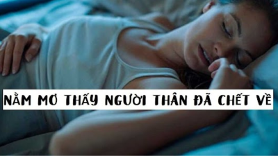 Mơ thấy người thân đã mất - Chốt số “vào bờ” thành công cho lô thủ